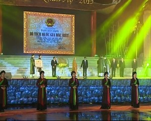 Two local sites were declared special national relics at the event. Photo: VNA